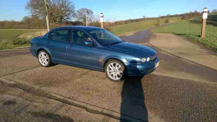 2002 JAGUAR X-TYPE V6 SPORT AUTO BLUE SPARES/REPAIRS