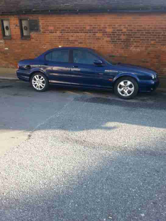 2002 JAGUAR X-TYPE V6 SPORT BLUE LPG