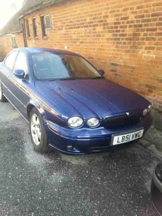 2002 JAGUAR X-TYPE V6 SPORT BLUE LPG
