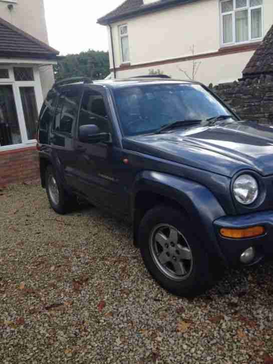2002 JEEP CHEROKEE 2.5 CRD LIMITED BLUE