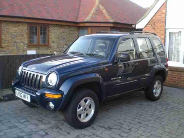 2002 CHEROKEE 2.5 CRD LIMITED BLUE