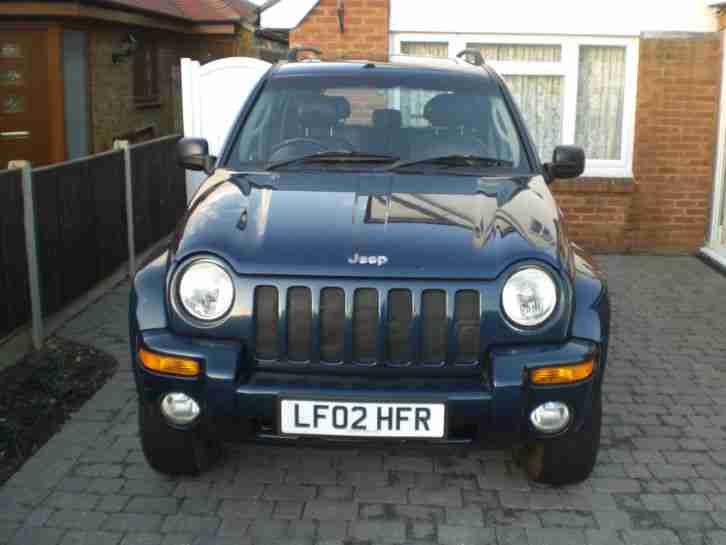 2002 JEEP CHEROKEE 2.5 CRD LIMITED BLUE