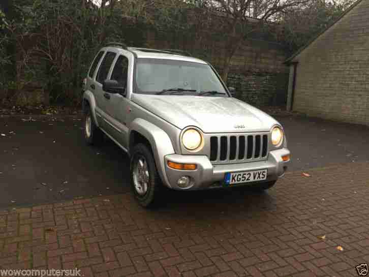 2002 CHEROKEE 2.5 CRD LIMITED SILVER NEW