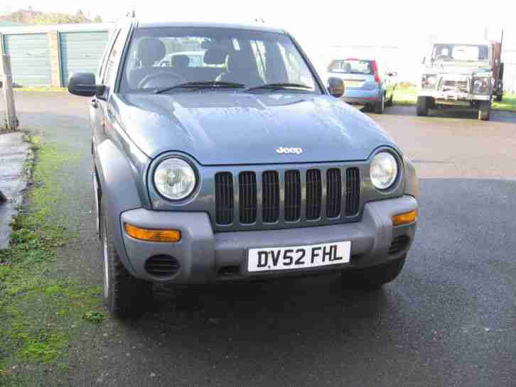 2002 JEEP CHEROKEE 2.5 CRD SPORT BLUE