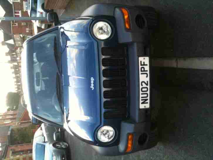 2002 CHEROKEE 2.5 CRD SPORT BLUE 99p