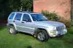 2002 CHEROKEE 3.7 V6 AUTO LIMITED SILVER