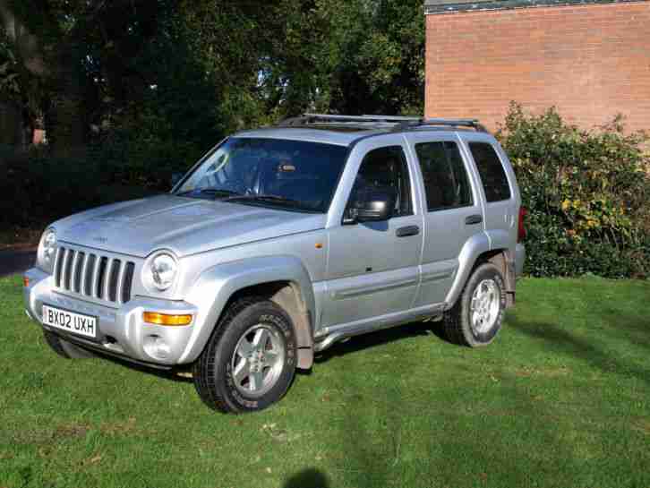 2002 JEEP CHEROKEE 3.7 V6 AUTO LIMITED SILVER