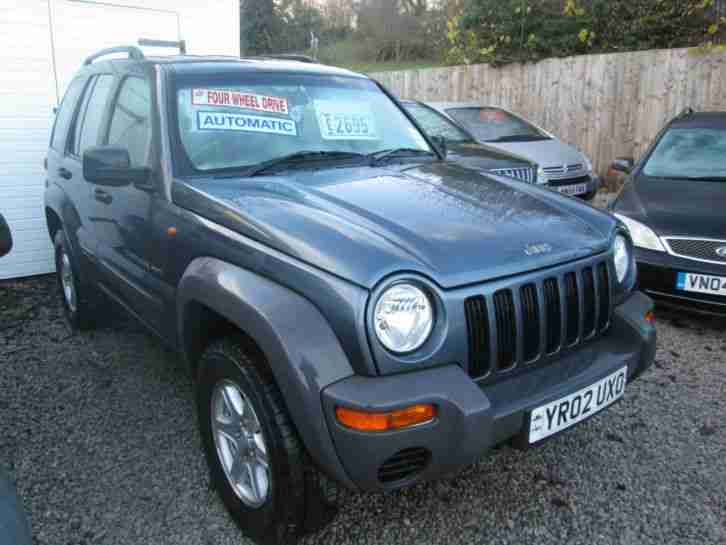 2002 JEEP CHEROKEE 3.7 V6 AUTO SPORT GREY