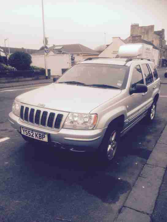 2002 GR CHEROKEE 2.7 crd spares or