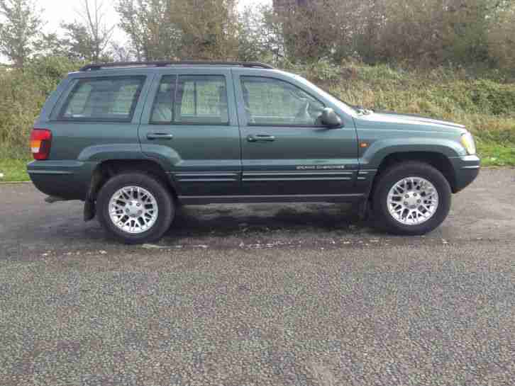 2002 JEEP GRAND CHEROKEE 2.7CRD LIMITED AUTO,DIESEL, HISTORY, ONLY 90K MILES