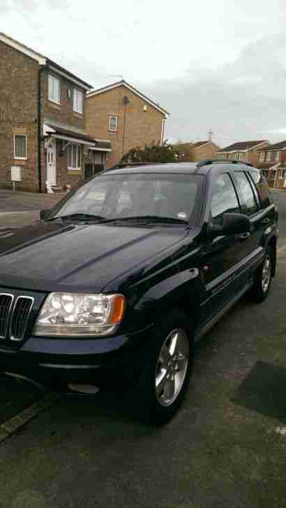 2002 JEEP GRAND CHEROKEE 4.7 V8, HIGH OUTPUT OVERLAND DRIVES SUPERB