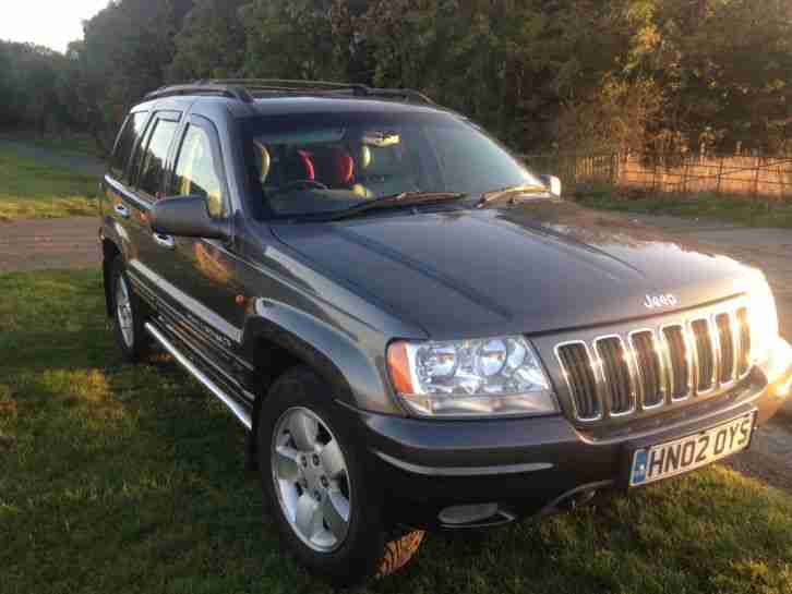 2002 JEEP GRAND CHEROKEE 4.7v8 OVERLAND LPG