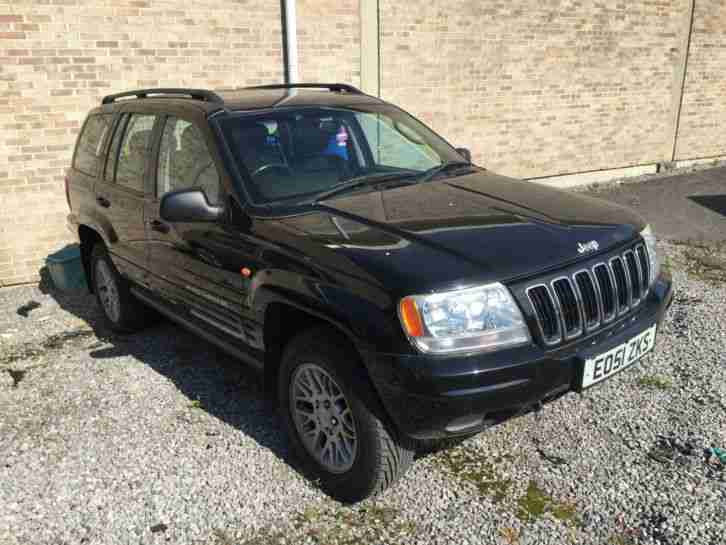 2002 JEEP GRAND CHEROKEE CRD LTD AU BLACK
