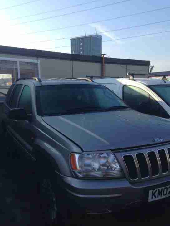 2002 JEEP GRAND CHEROKEE CRD LTD AU GOLD **SPARES AND REPAIRS**