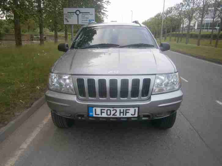 2002 JEEP GRAND CHEROKEE CRD LTD AUTO DIESEL 84,000 MILES LONG MOT