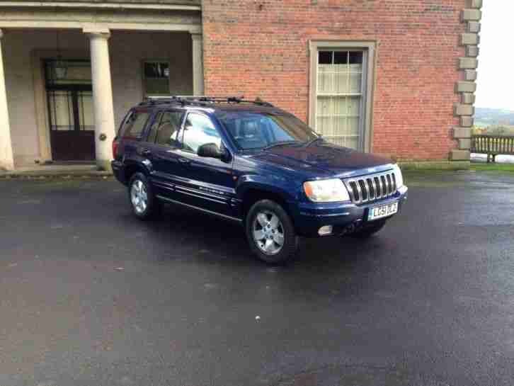 2002 GRAND CHEROKEE LIMITED BLUE