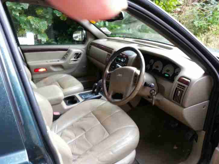 2002 JEEP GRAND CHEROKEE LTD TD A GREEN