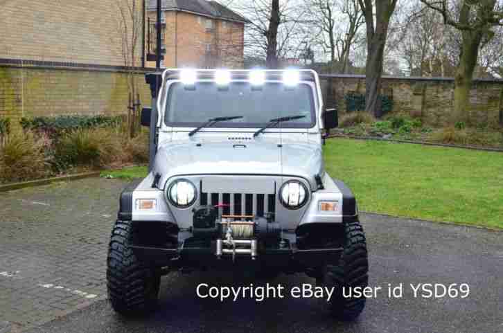 2002 JEEP WRANGLER GRIZZLY (RUBICON) SILVER 4.0 MANUAL OFF ROAD RUGGED RIDGE