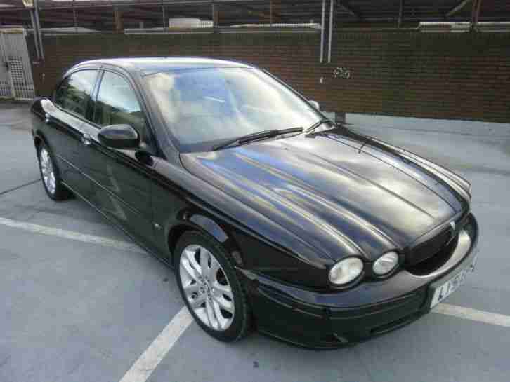 2002 Jaguar X-TYPE 3.0 Automatic Sport Service History Black