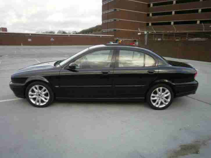2002 Jaguar X-TYPE 3.0 Automatic Sport Service History Black