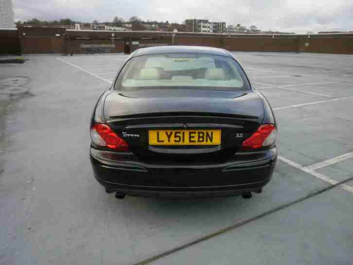 2002 Jaguar X-TYPE 3.0 Automatic Sport Service History Black