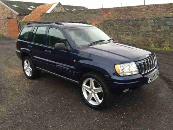 2002 Grand Cherokee 2.7 CRD Limited 5dr