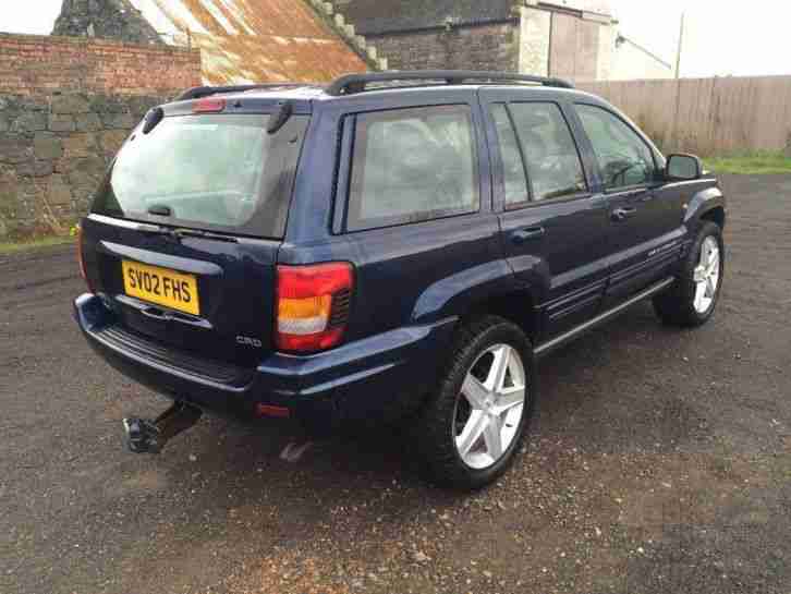 2002 Jeep Grand Cherokee 2.7 CRD Limited 5dr Auto