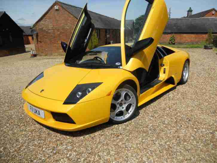 2002 LAMBORGHINI MURCIELAGO MANUAL YELLOW MIGHT PX WHY