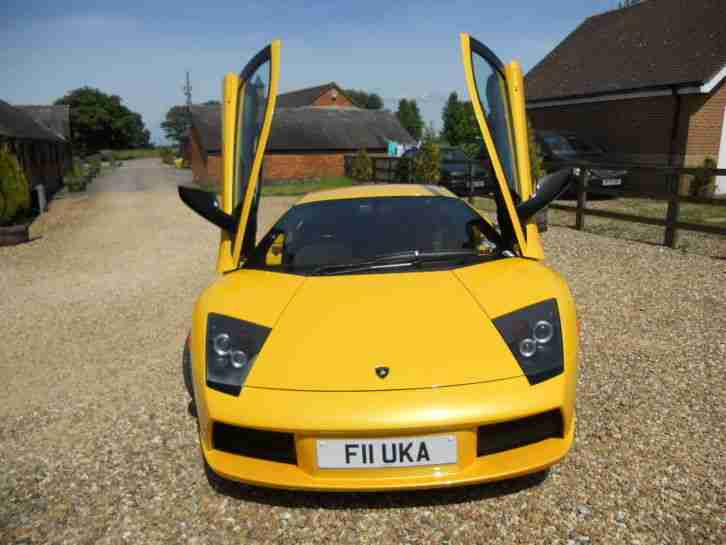 2002 LAMBORGHINI MURCIELAGO YELLOW MIGHT PX SWAP SWOP BENTLEY WHY