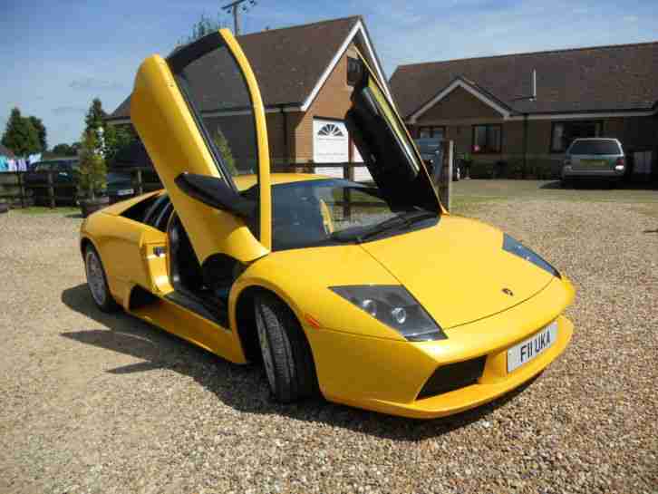 2002 LAMBORGHINI MURCIELAGO YELLOW MIGHT PX SWAP SWOP BENTLEY WHY