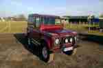 2002 LAND ROVER DEFENDER 90 COUNTY TD5 RED