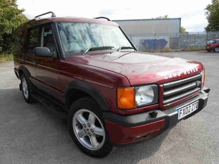 2002 LAND ROVER DISCOVERY 2 ES TD5 TAX &
