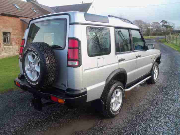2002 LAND ROVER DISCOVERY 2 TD5 GS AUTO, 2 " COIL SPRING, WINCH, JUST SERVICED