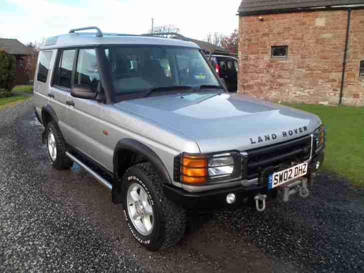 2002 LAND ROVER DISCOVERY 2 TD5 GS AUTO, 2 " COIL SPRING, WINCH, JUST SERVICED