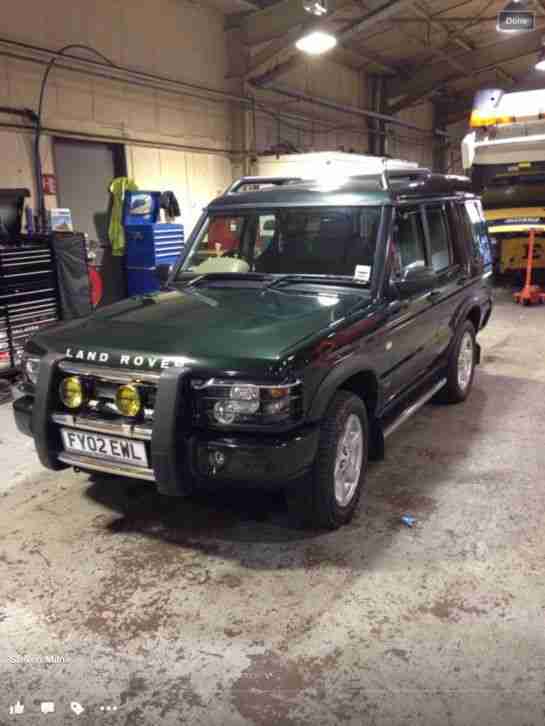 2002 LAND ROVER DISCOVERY TD5 ES AUTO GREEN