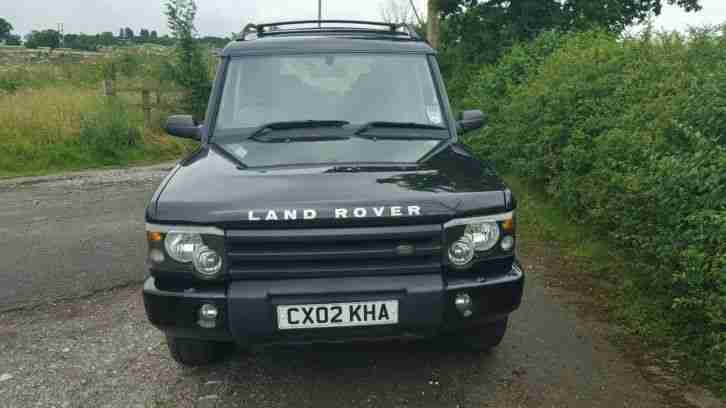 2002 LAND ROVER DISCOVERY TD5 ES BLACK FULLY