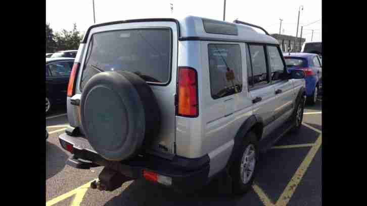 2002 LAND ROVER DISCOVERY TD5 GS SILVER excellent condition