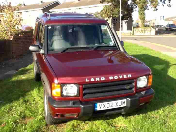2002 LAND ROVER DISCOVERY TD5 XS RED