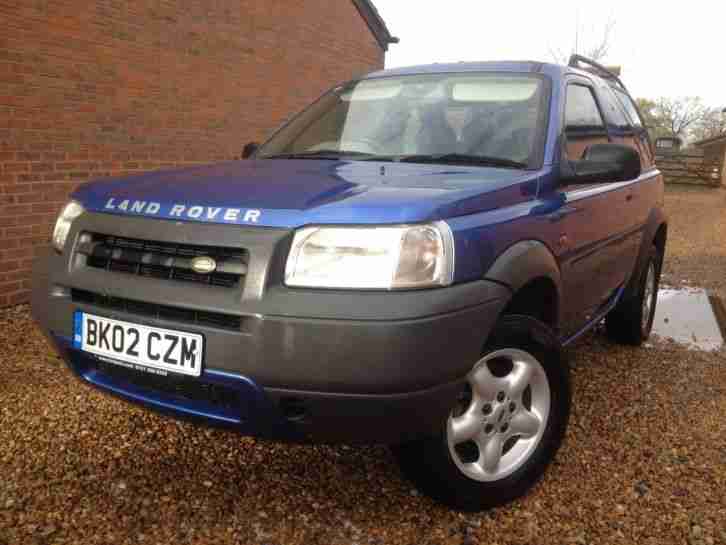 2002 LAND ROVER FREELANDER 1.8 ES 3 DOOR IN BLUE!