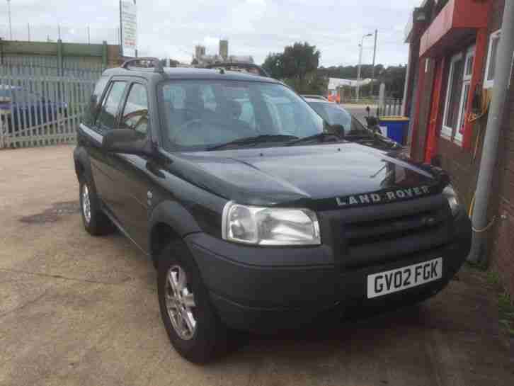 2002 LAND ROVER FREELANDER TD4 GS DIESEL ESTATE SPARES OR REPAIR FULL HISTORY