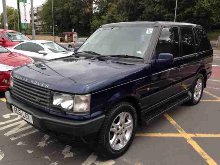 2002 LAND ROVER RANGE ROVER DHSE AUTO BLUE