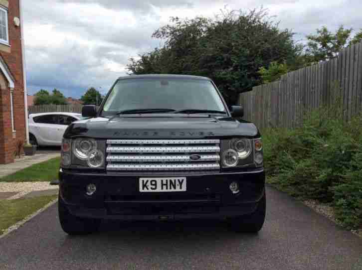 2002 LAND ROVER RANGE ROVER VOGUE HSE SPEC TD6 AUTO BLACK FSH TV DVD PLAYSTATION