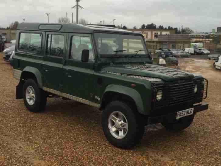 2002 LANDROVER 110 DEFENDER 2.5TD5 COUNTY 9 SEATER