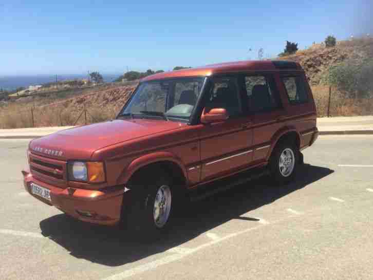 2002 LANDROVER DISCOVERY V8 4 LTR SERIES 2 LTD EDITION LEFT HAND DRIVE -IN SPAIN