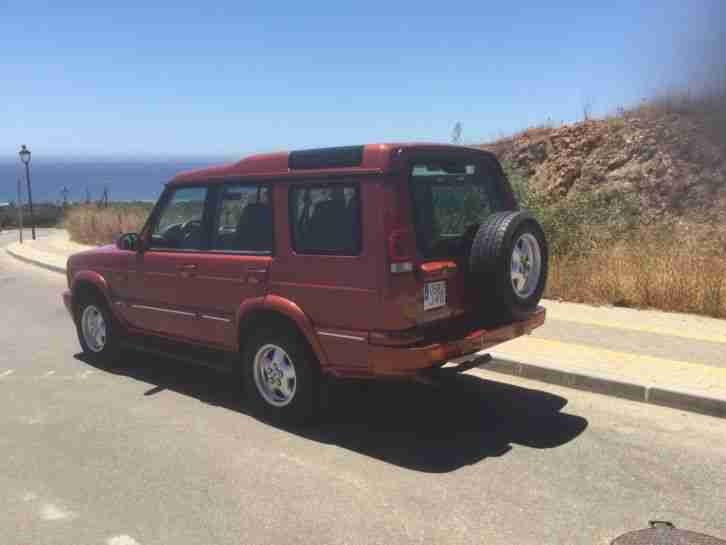 2002 LANDROVER DISCOVERY V8 4 LTR SERIES 2 LTD EDITION LEFT HAND DRIVE -IN SPAIN