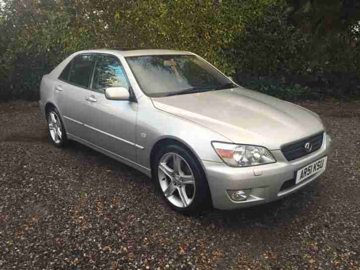 2002 LEXUS IS 200 2.0 SE MANUAL 139K 2 OWNERS FROM NEW