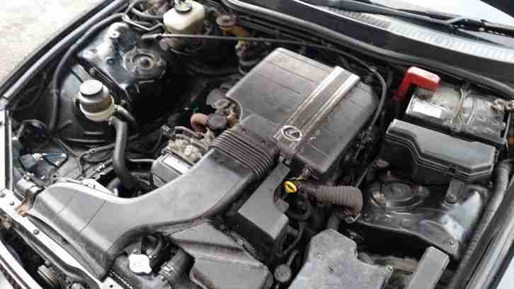 2002 LEXUS IS200 SE BLACK **SPARES OR REPAIR**