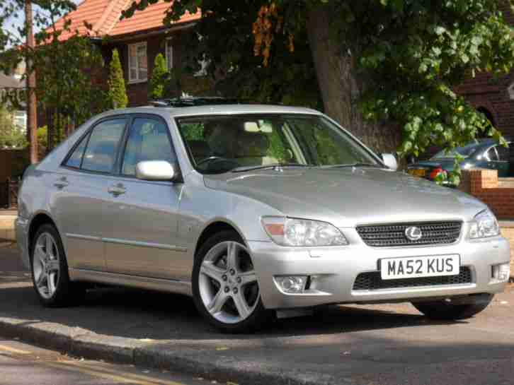 2002 LEXUS IS200 SE Manual Half Leather Excellent Condition