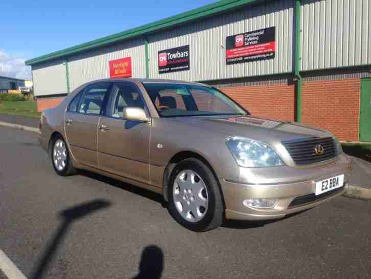 2002 LEXUS LS430 AUTO BRONZE