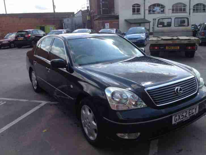 2002 LEXUS LS430 AUTO GREEN LPG